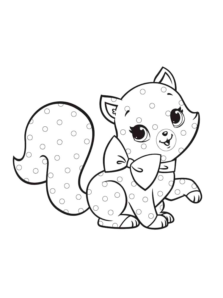 Милая красивая кошечка