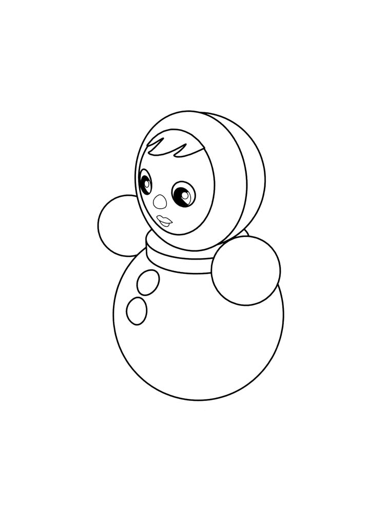 Неваляшка для малышей