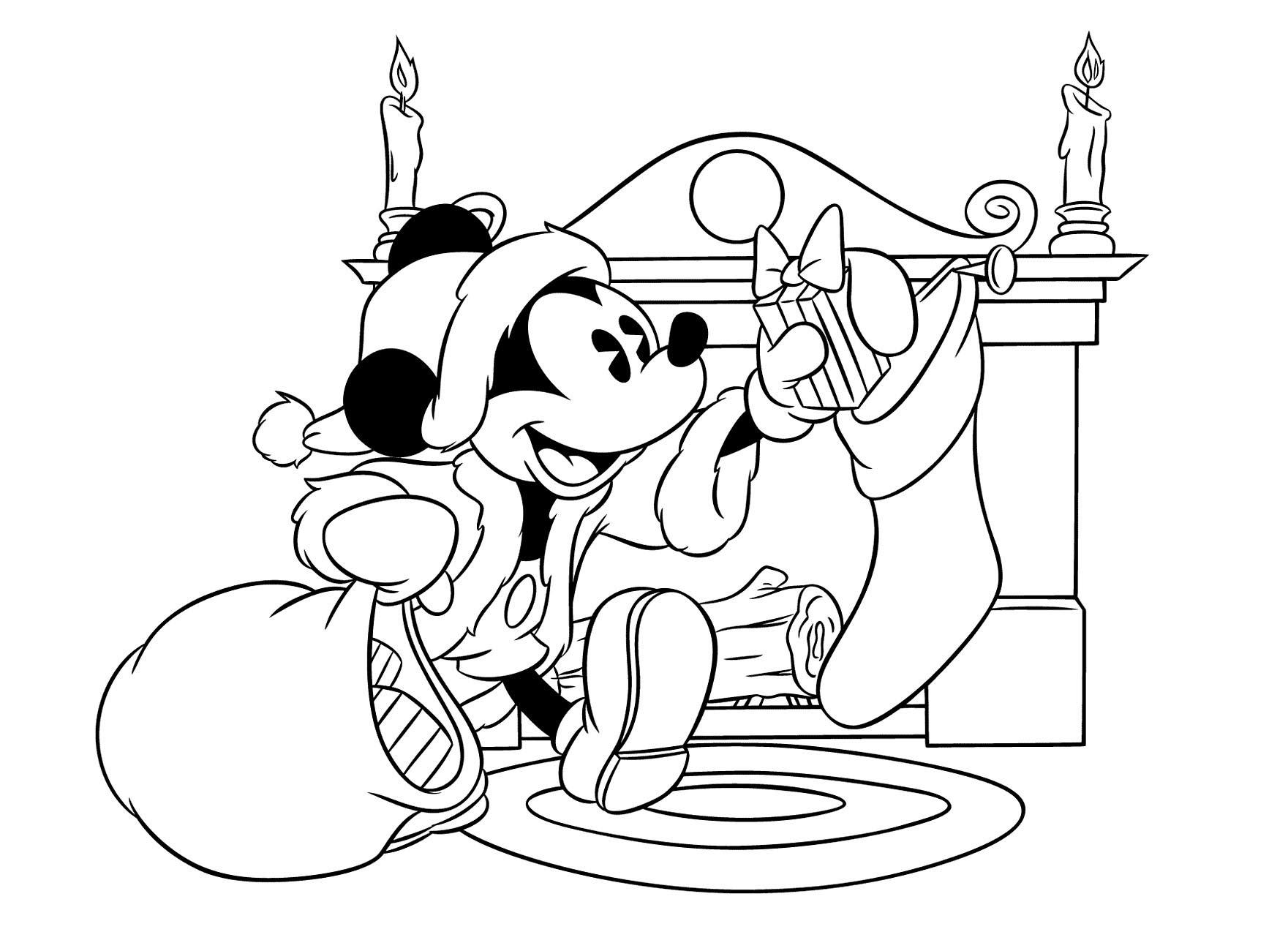 Новогодний мультик. Микки 2