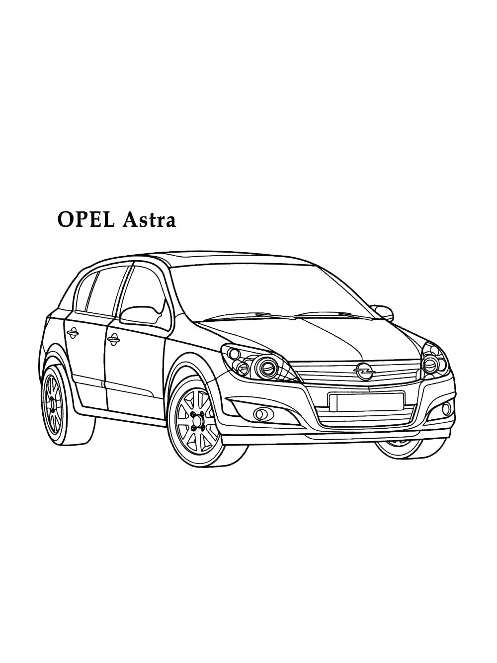 Опель Астра 2