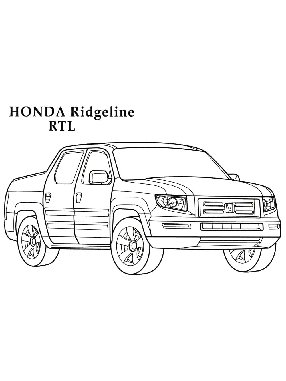 Пикап Honda Ridgeline RTL