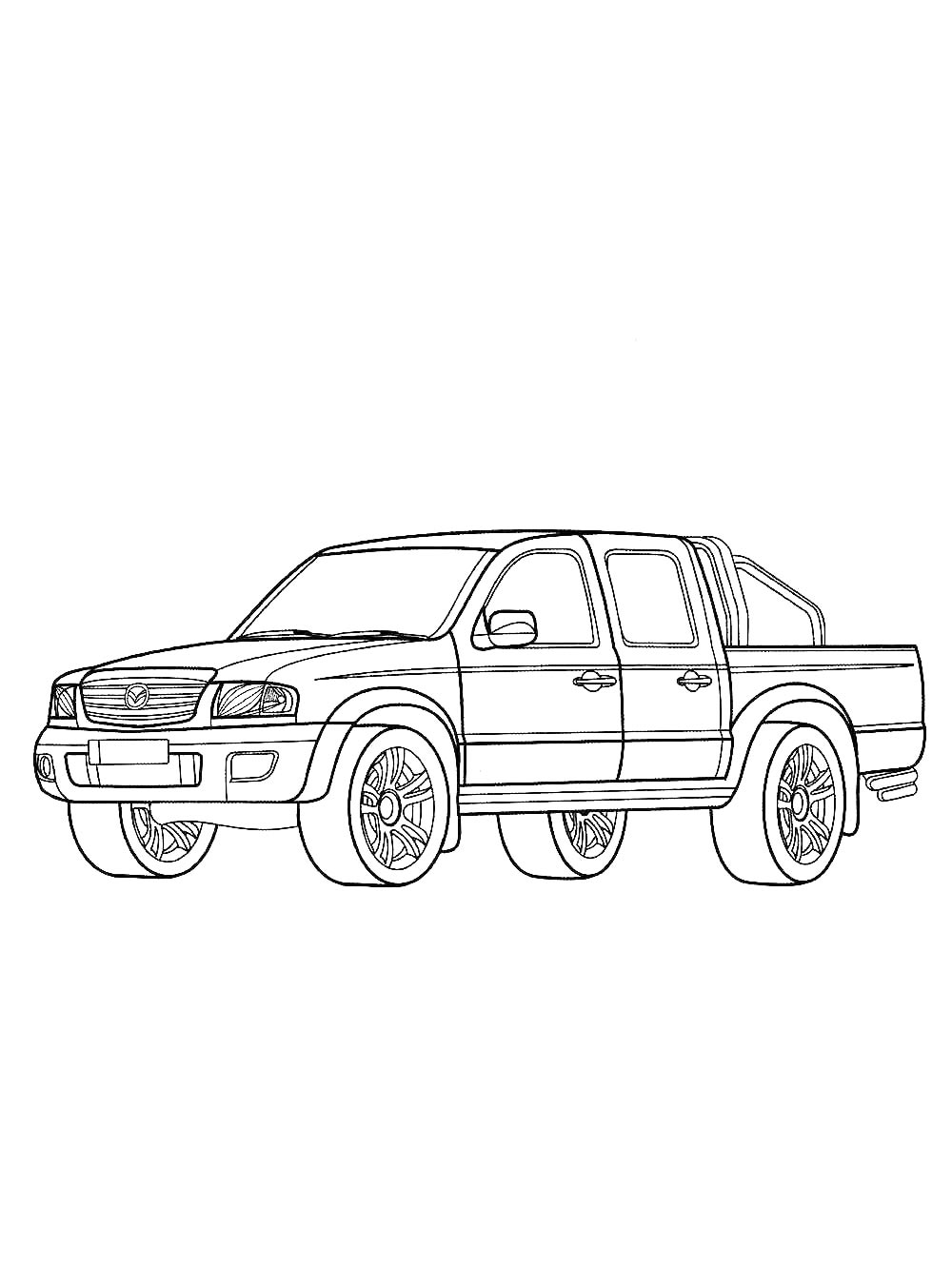 Пикап Мазда B2500