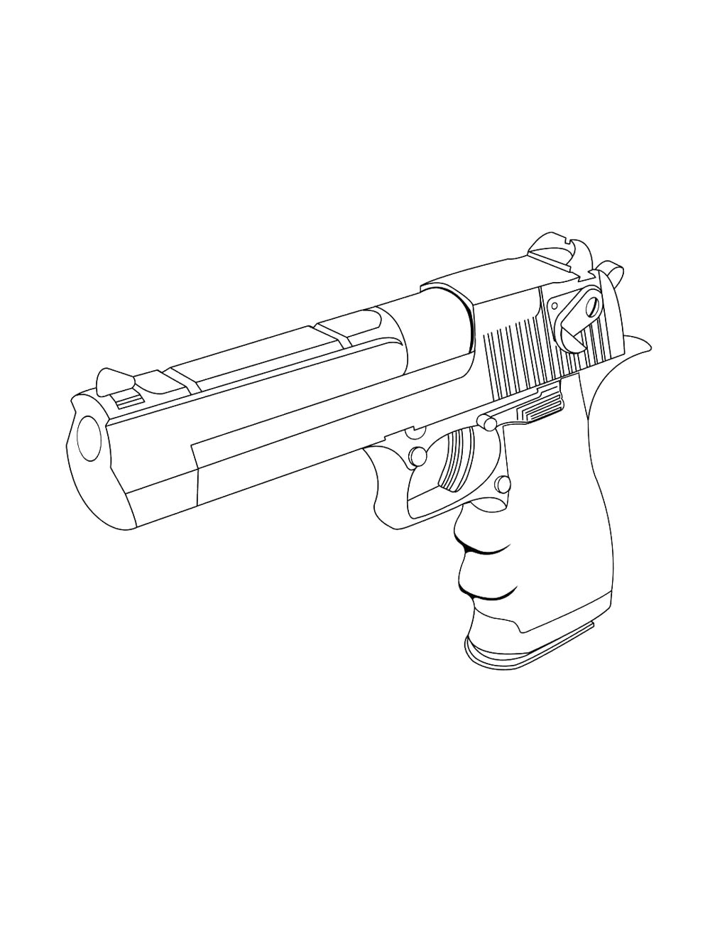 Пистолет Desert Eagle 2