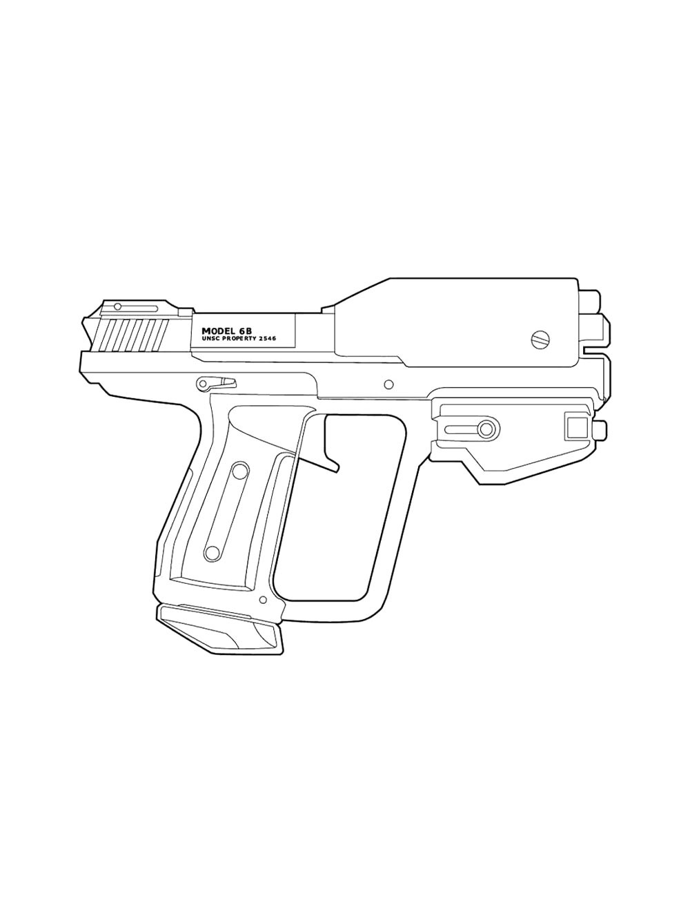 Пистолет M6B
