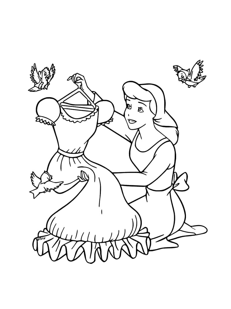 Платье для Золушки