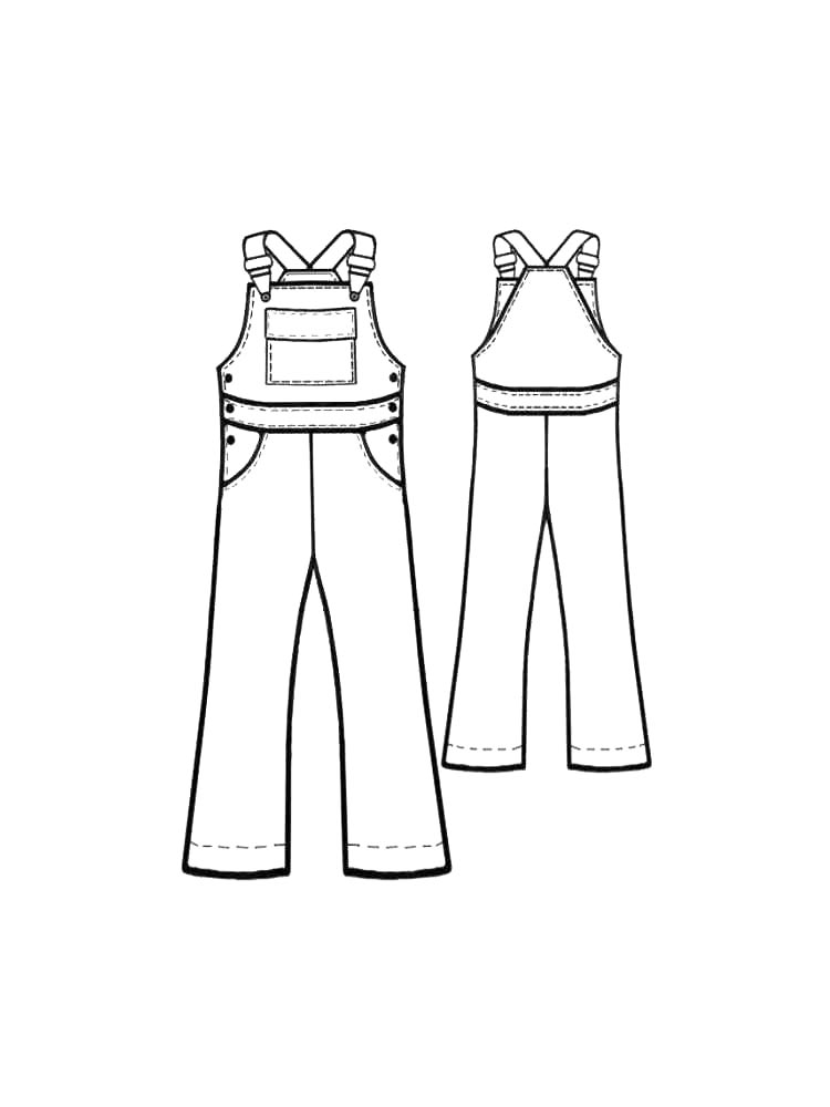 Подростковый комбинезон