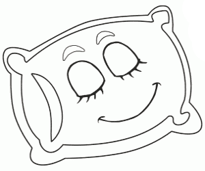 Подушка с глазами