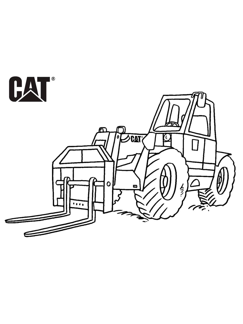 Погрузчик CAT