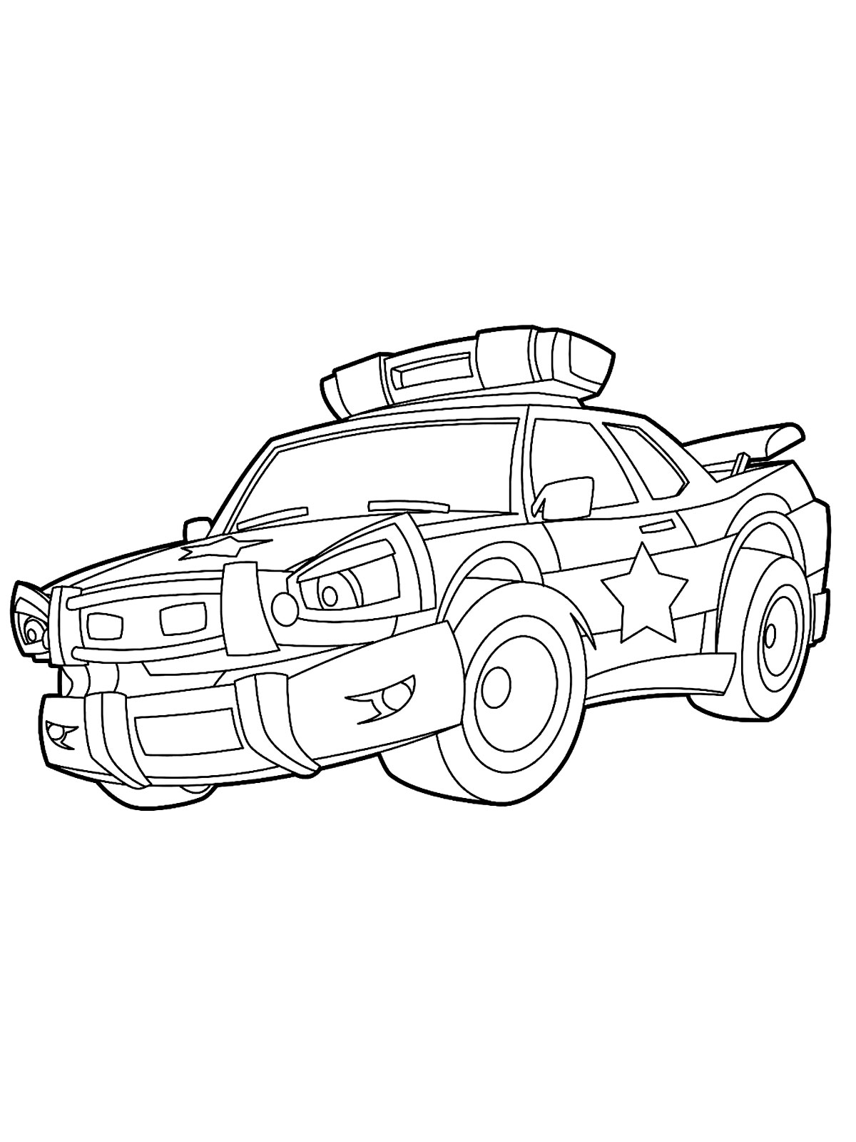 Полицейская машина 2