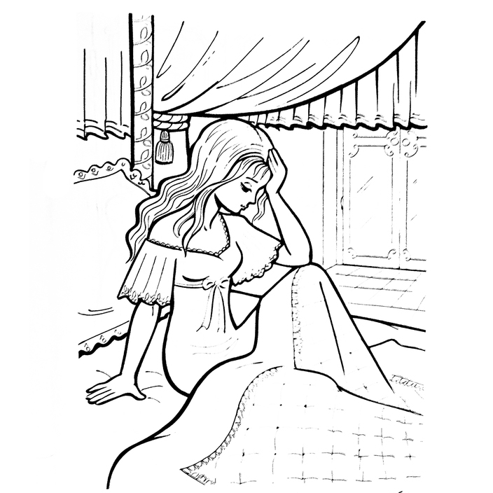 Принцесса не выспалась