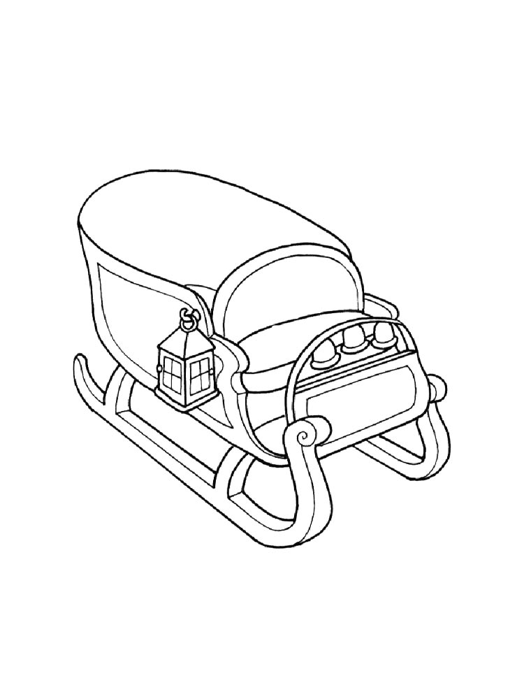 Прогулочные сани