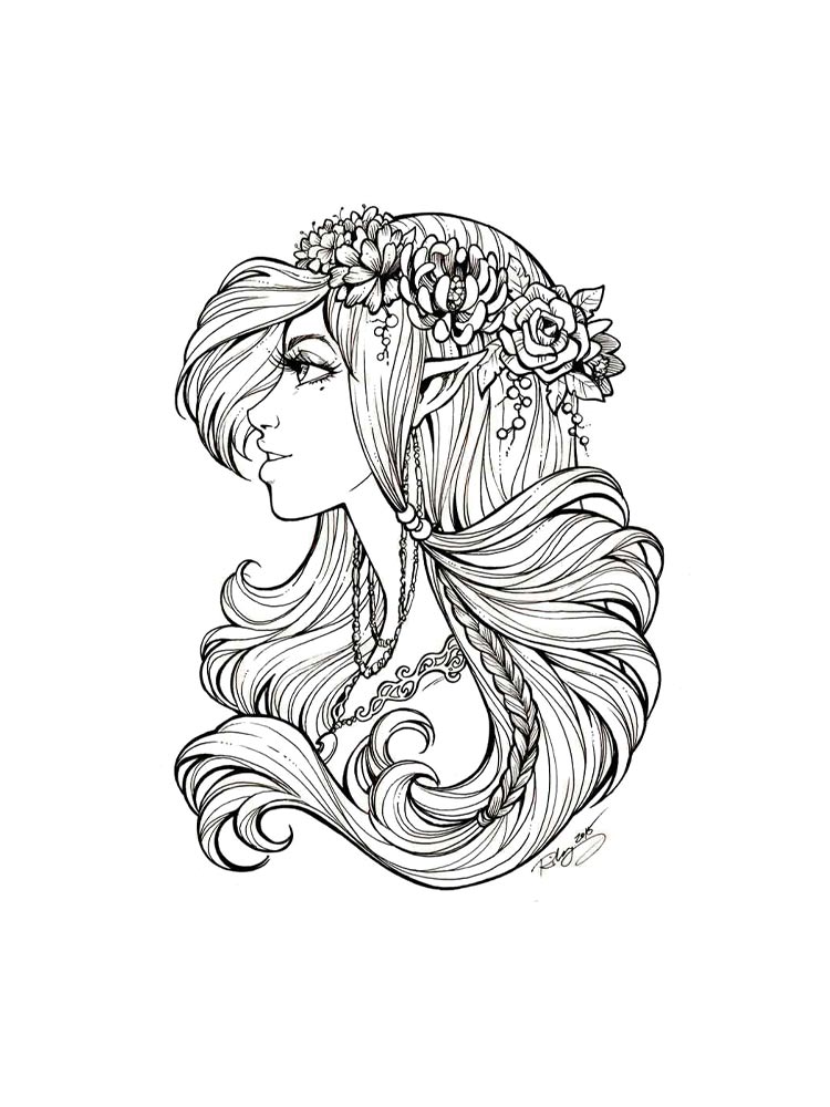 Раскраска антистресс 4
