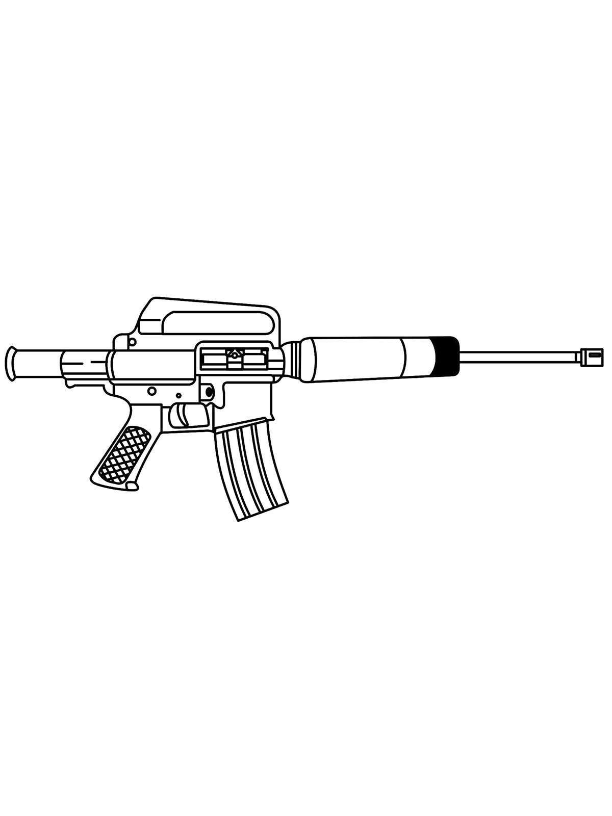 Раскраска Автомат 2