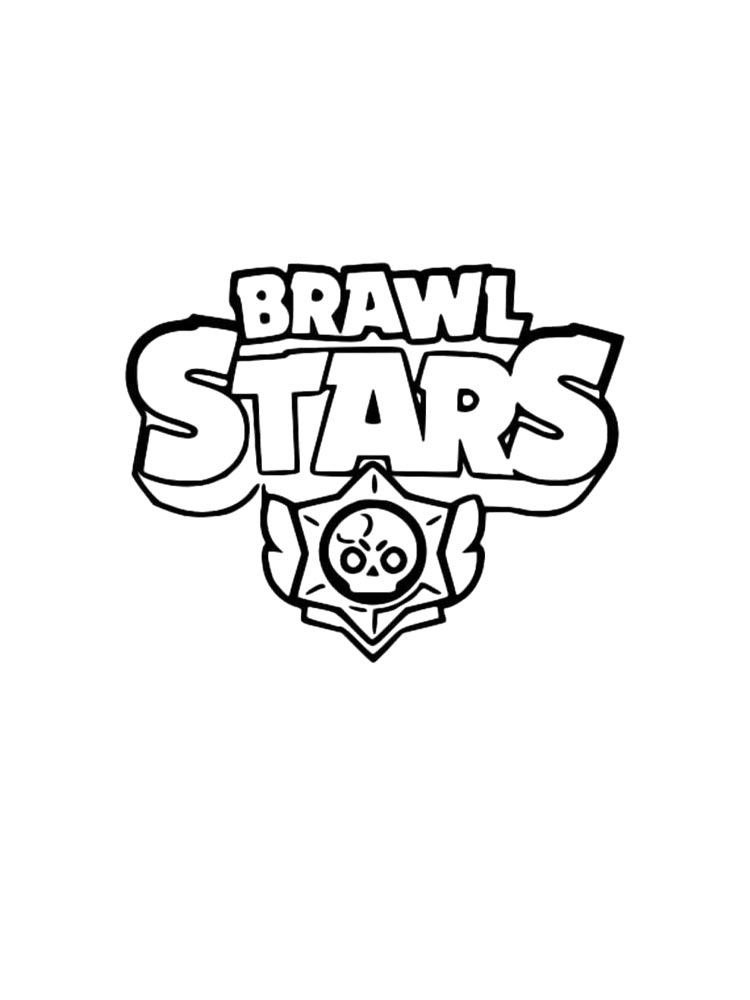 Раскраска браво старс (brawl stars) 6