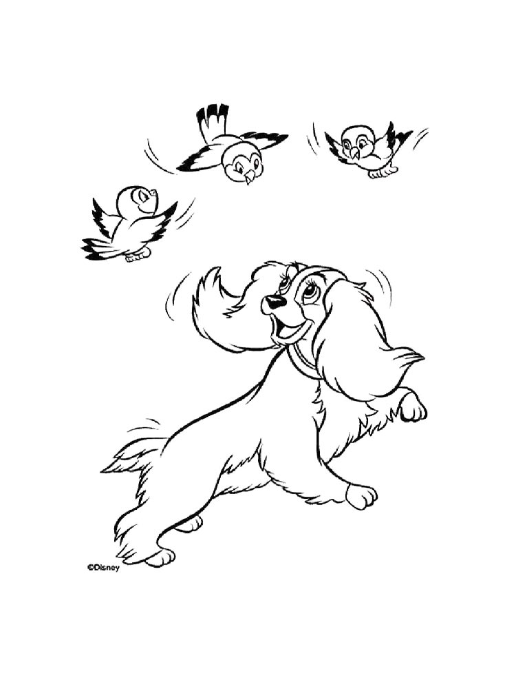 Раскраска дисней 5