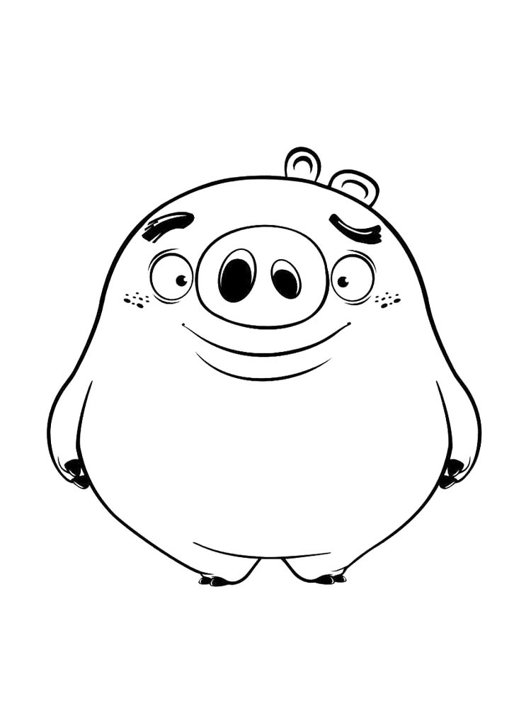 Раскраска Энгри Бердз (Angry Birds) 2