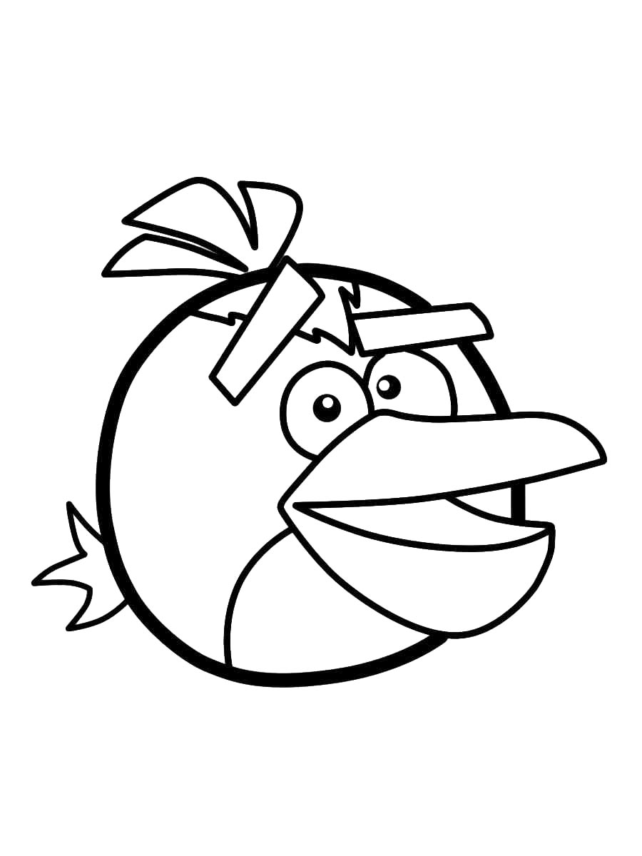 Раскраска Энгри Бердз (Angry Birds) 2