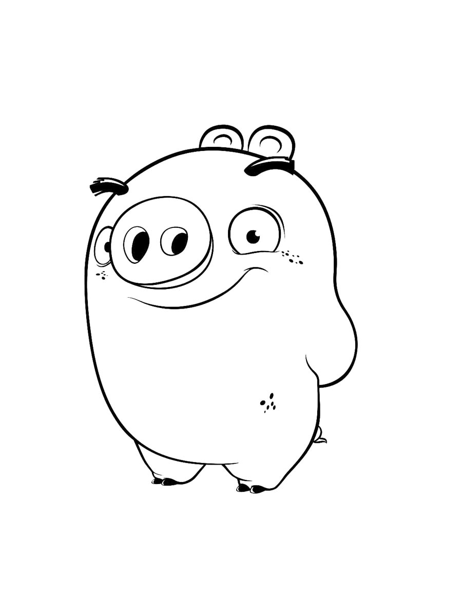 Раскраска Энгри Бердз (Angry Birds) 2