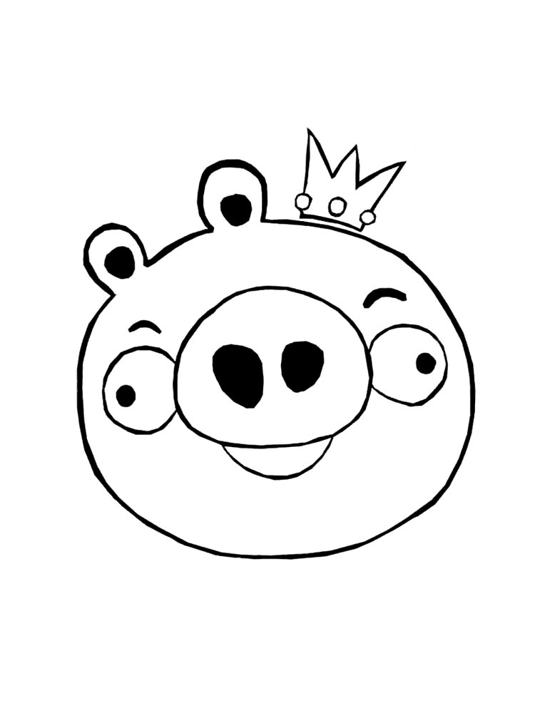 Раскраска Энгри Бердз (Angry Birds) 2