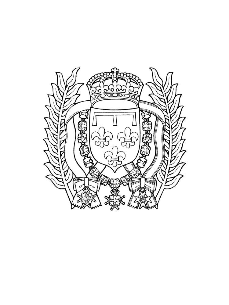 Раскраска герб