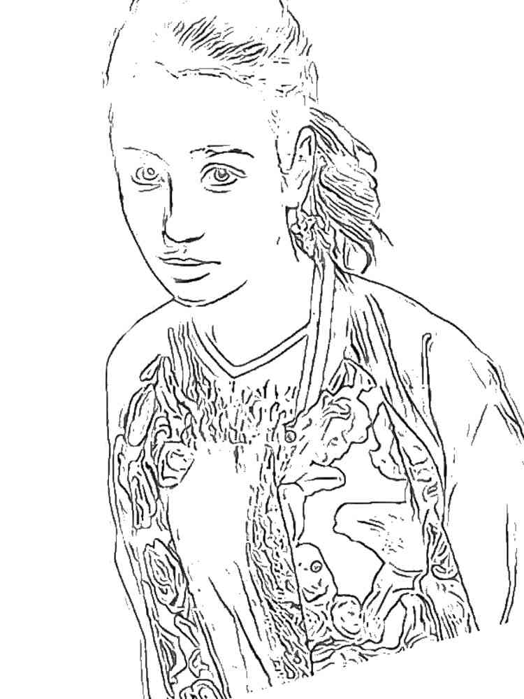 Раскраска Клава Кока 2