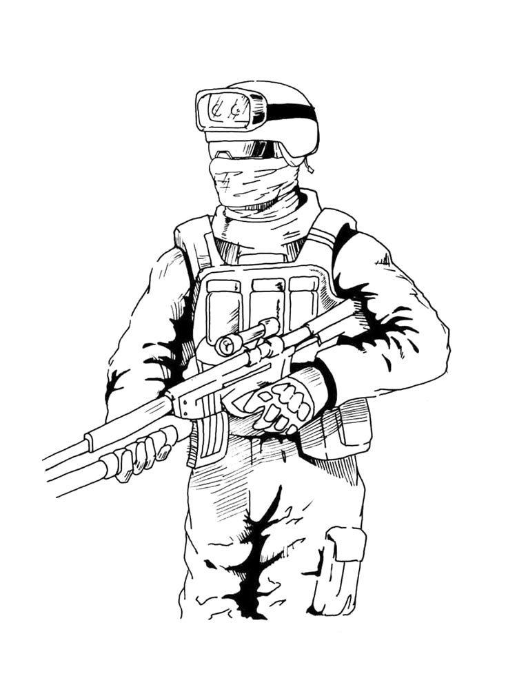 Раскраска КС ГО 2