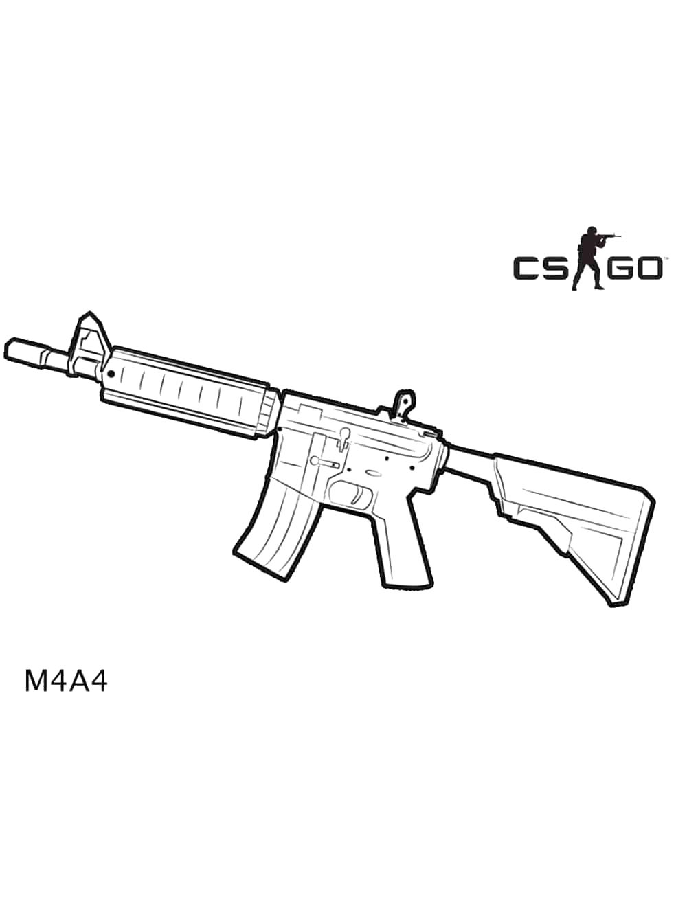 Раскраска КС ГО 2