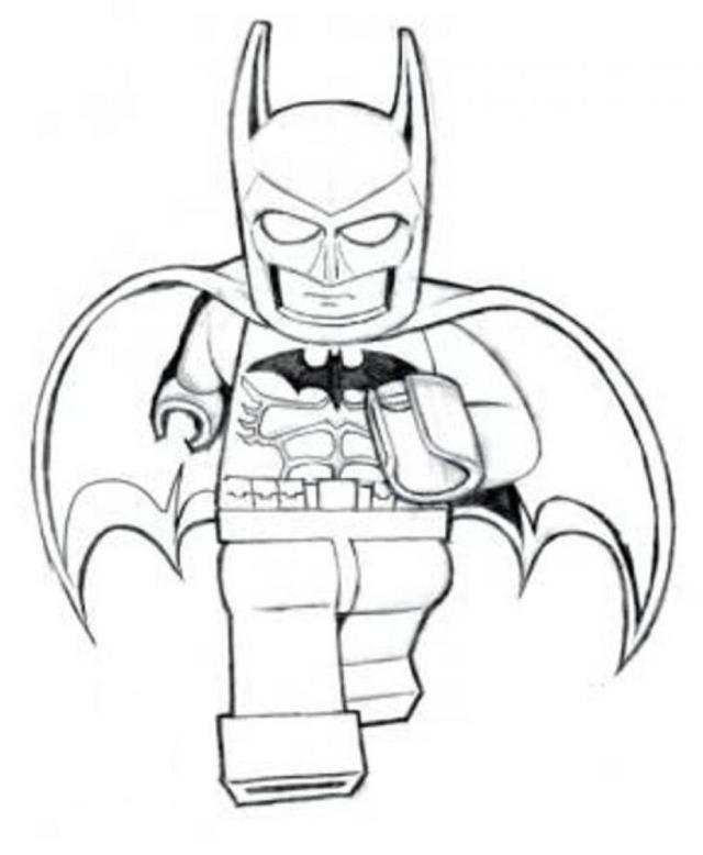 Раскраска LEGO Batman 2