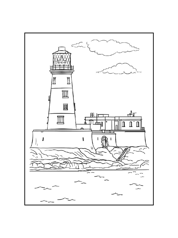 Раскраска Маяк 2