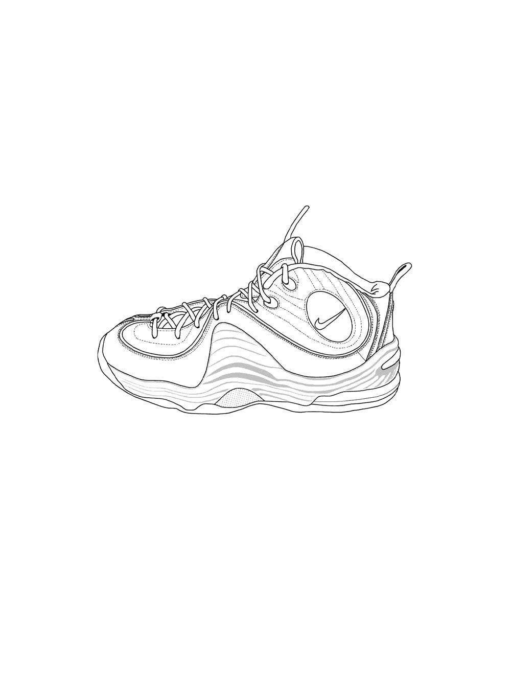 Раскраска Nike 2