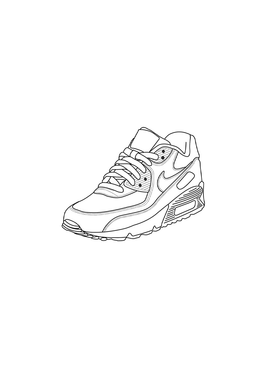 Раскраска Nike 2