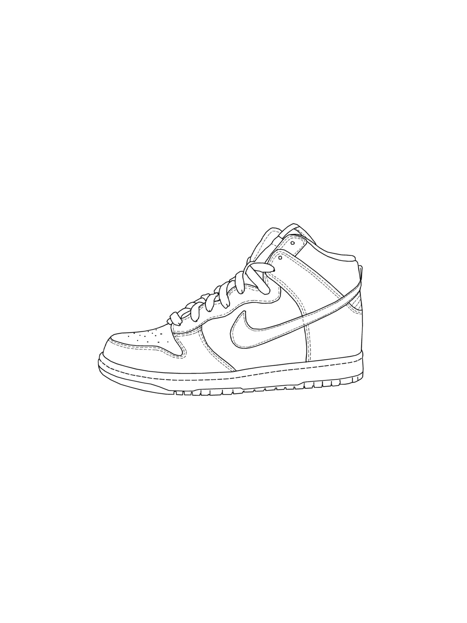 Раскраска Nike 2