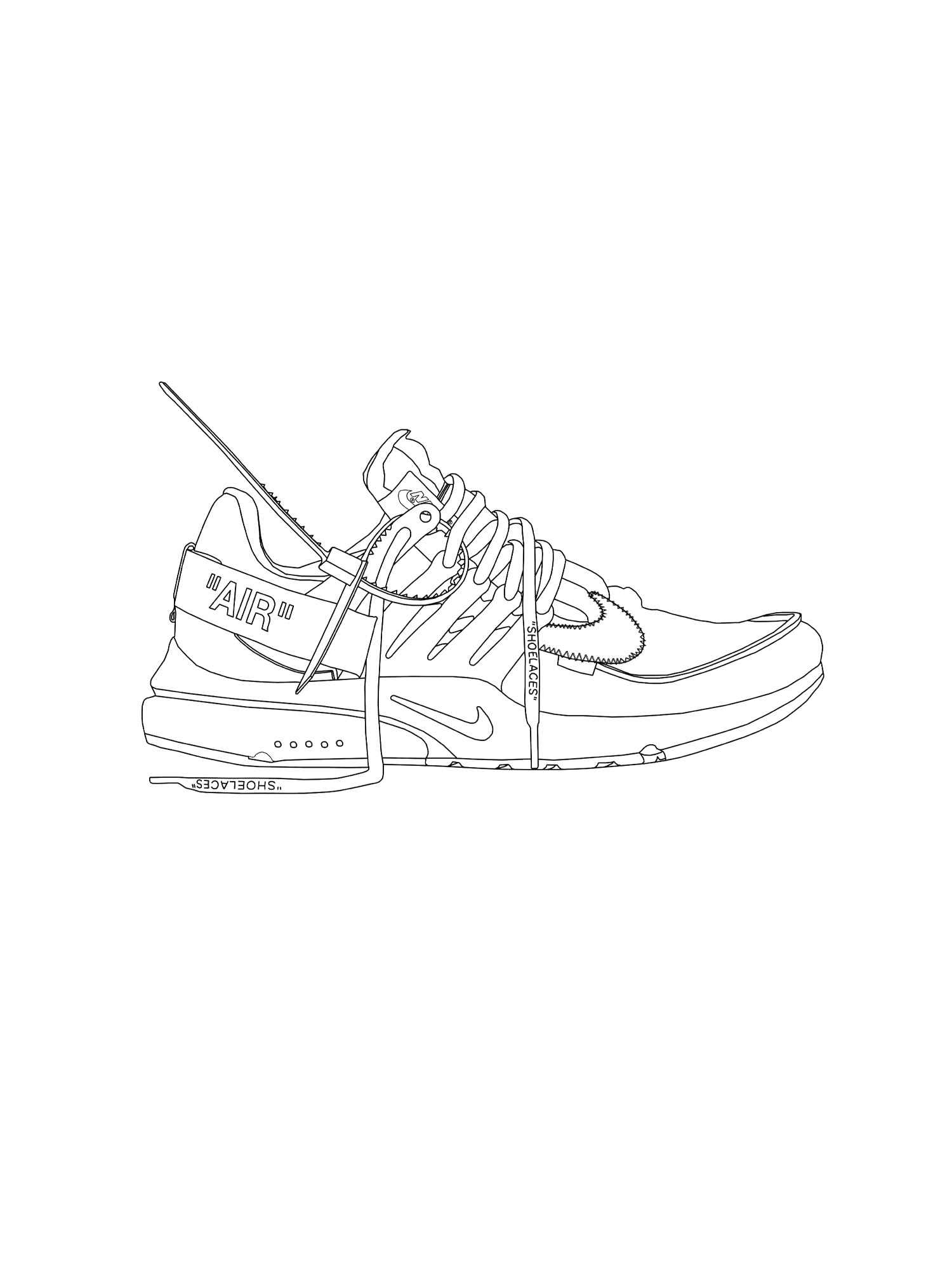 Раскраска Nike 2