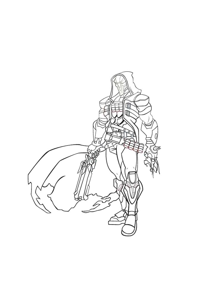 Раскраска Overwatch 2