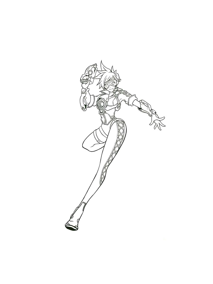 Раскраска Overwatch 2