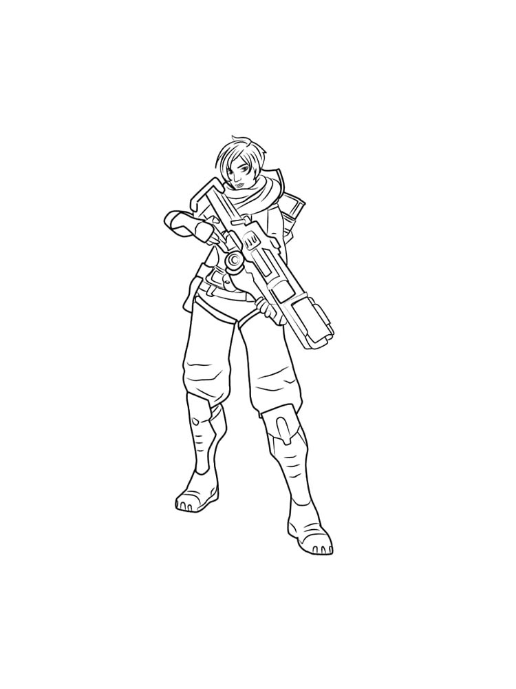 Раскраска Paladins 2