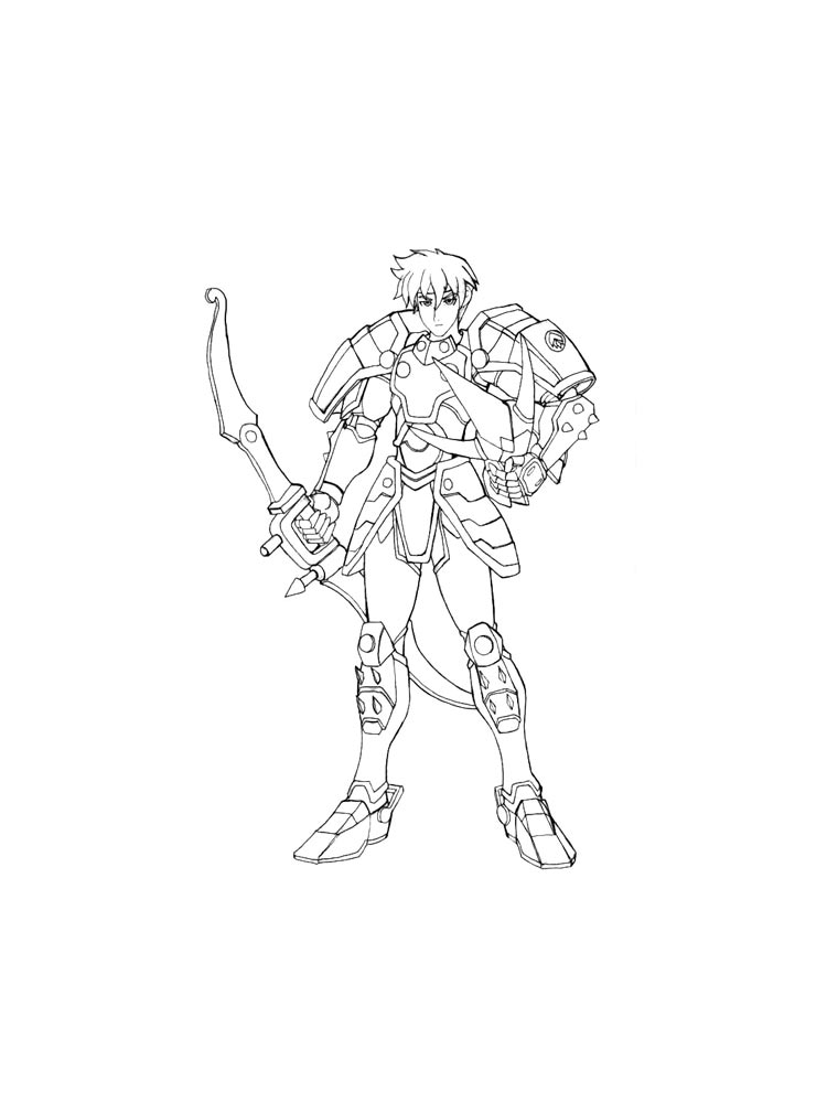 Раскраска Paladins 2