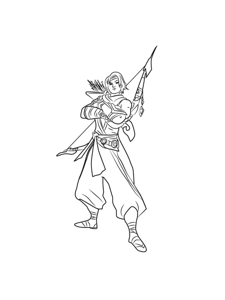 Раскраска Paladins 2