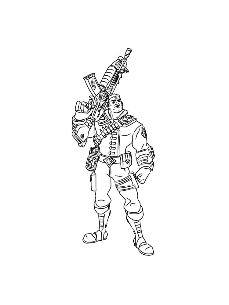 Раскраска Paladins 2