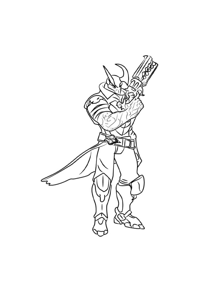 Раскраска Paladins 2