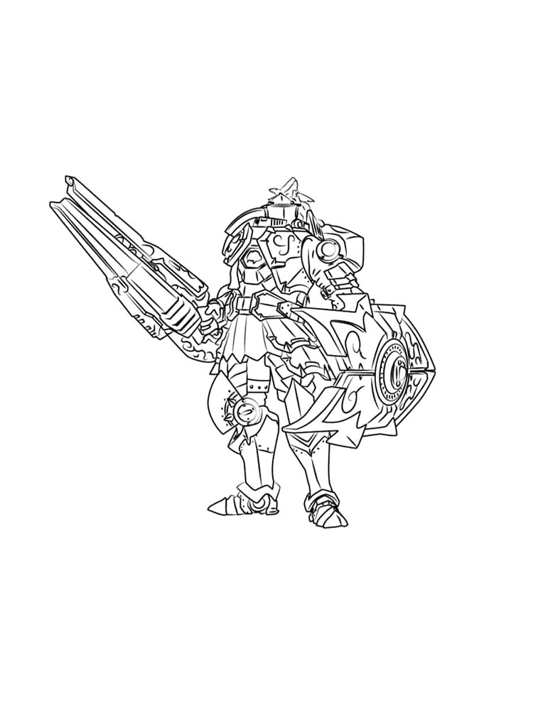Раскраска Paladins 2