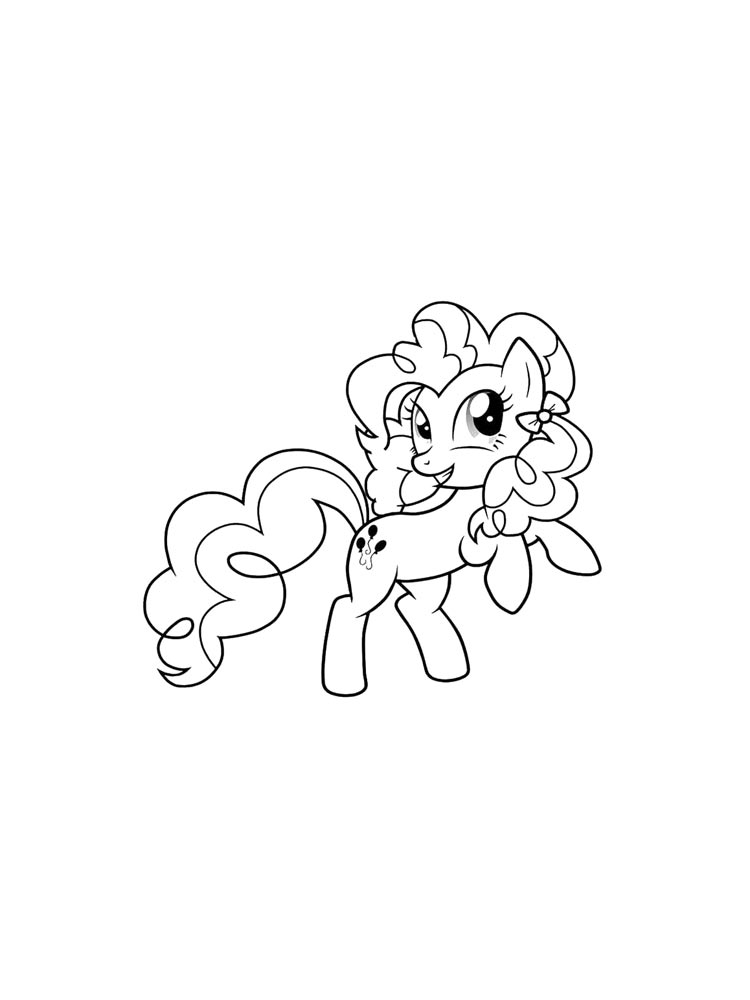 Раскраска Пинки Пай 2