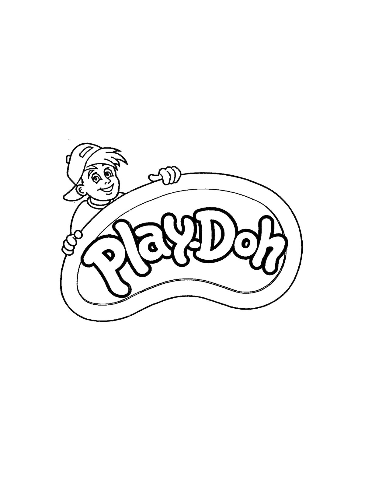 Раскраска Play-Doh 2