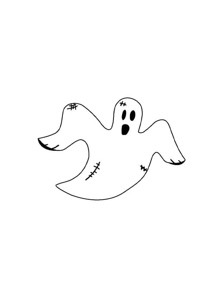 Раскраска Привидение 2