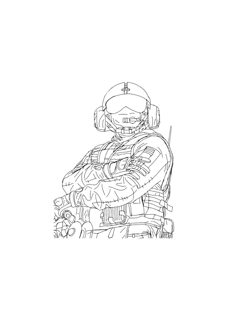 Раскраска Rainbow Six: Siege 2