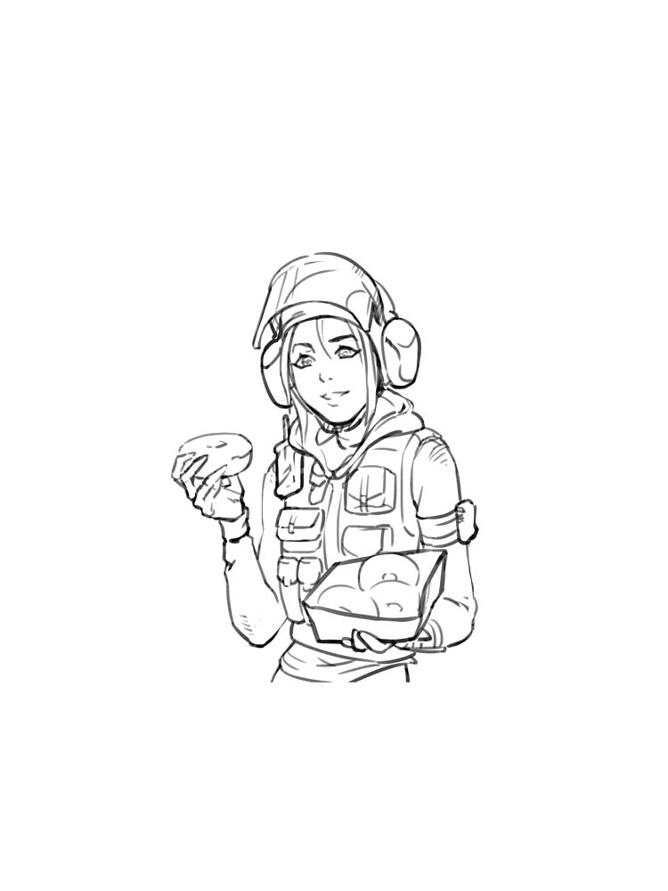 Раскраска Rainbow Six: Siege 2