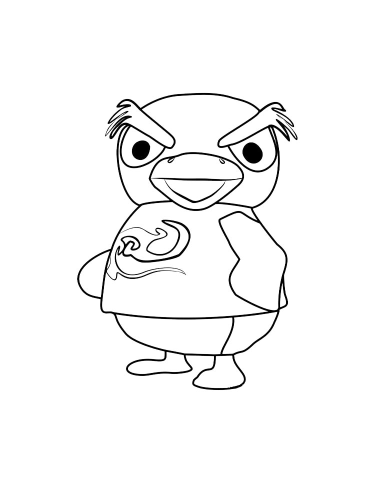 Раскраска раскраски animal crossing для детей 9