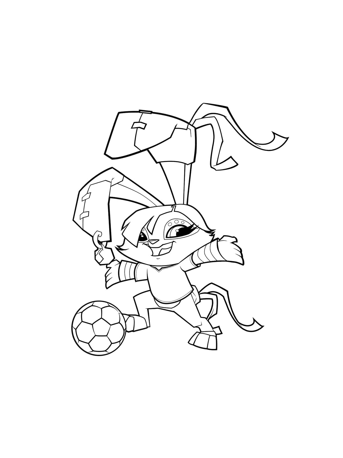 Раскраска раскраски animal jam для детей 4