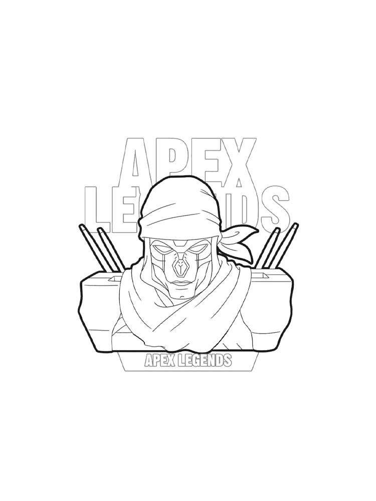 Раскраска раскраски apex legends 2