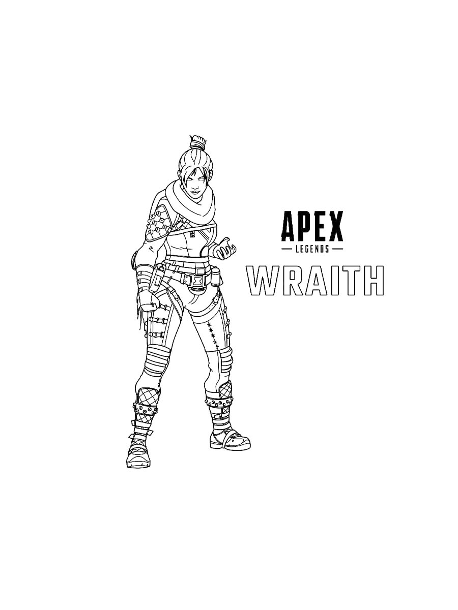 Раскраска раскраски apex legends 3